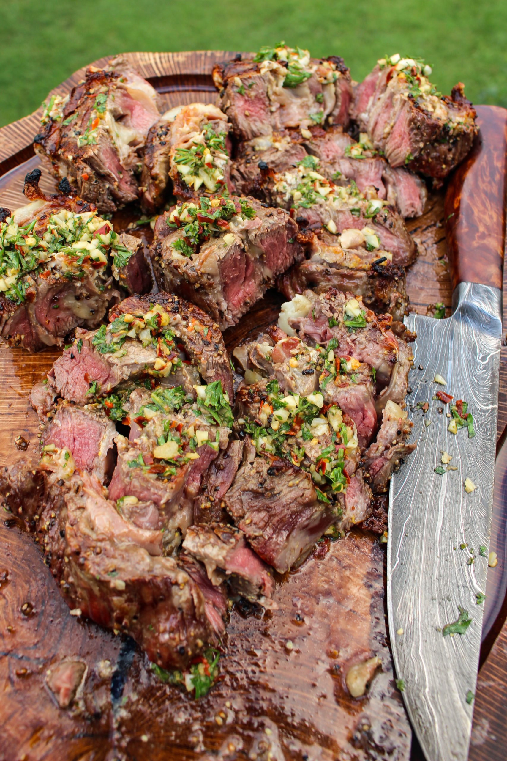 molinillos de bistec con queso