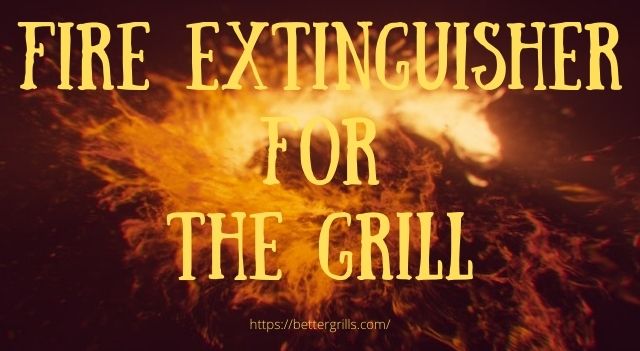 extintor para parrilla